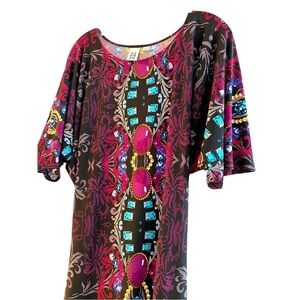 Anthropologie Marc Bouwer dress. Very cool and unusual dress striking Medium
C